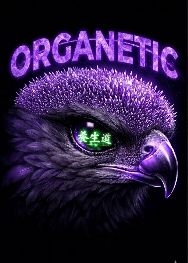 Organetic emblem used in an identity context